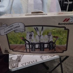 Benevolence 7-piece flatware caddy